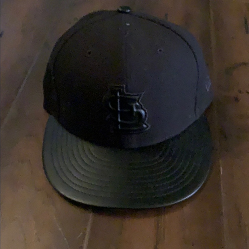 St. Louis Cards Hat All Black